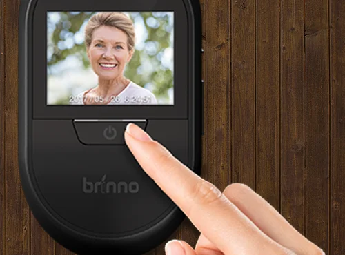 Picture of a smart home security camera